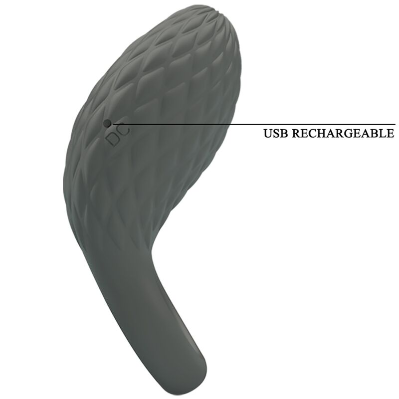 PRETTY LOVE - ANNEAU VIBRANT HELOISE MÉMOIRE GRIS