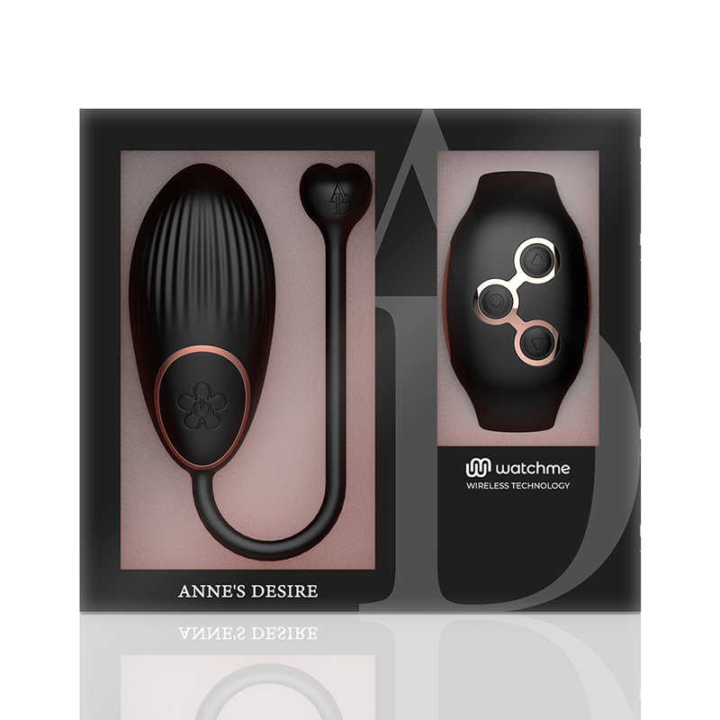 ANNE'S DESIRE - TÉLÉCOMMANDE WATCHME NOIR/OR